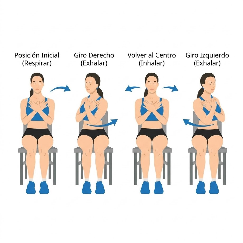 Giros de tronco controlados